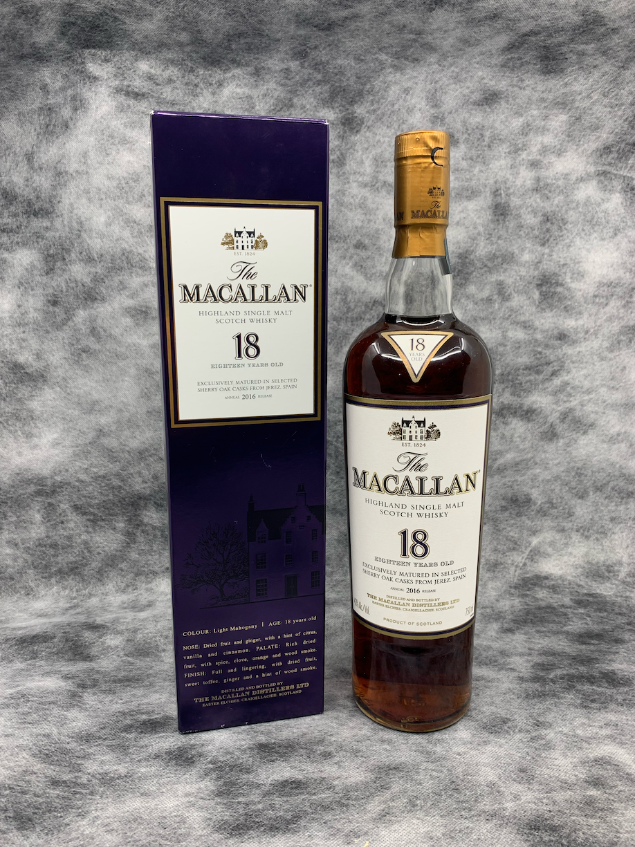 The Macallan 18 Years Highland Single Malt Scotch Whisky Double Cask Annual 2020 Release43 7237